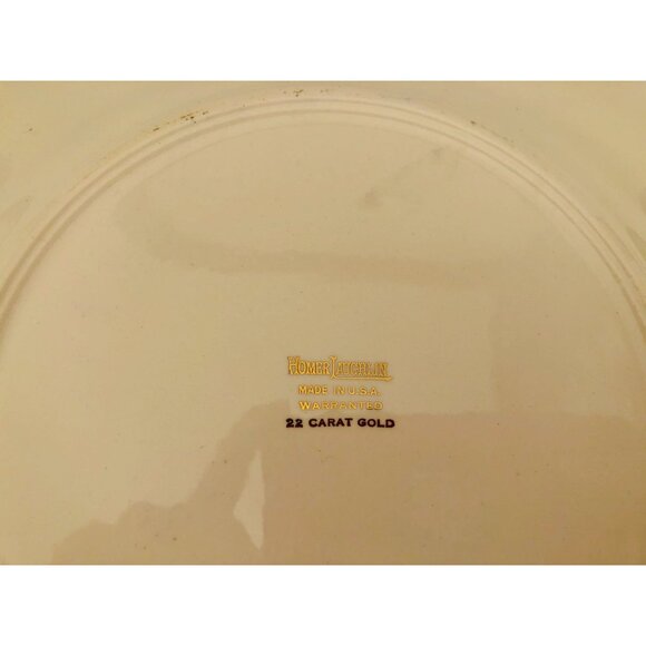 Set of 2 Gold Plated Plates - Picture 5 of 15